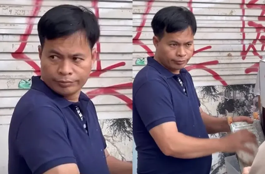  Anh bán bò bía nổi tiếng nhất Hà Nội vì đôi mắt ‘đảo như rang lạc’