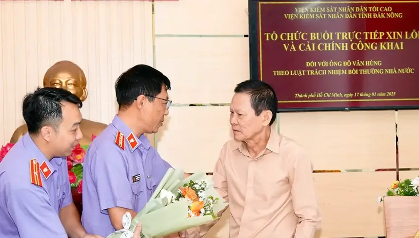  Diễn biến mới vụ giám đốc bị kết án oan phải làm bảo vệ để mưu sinh