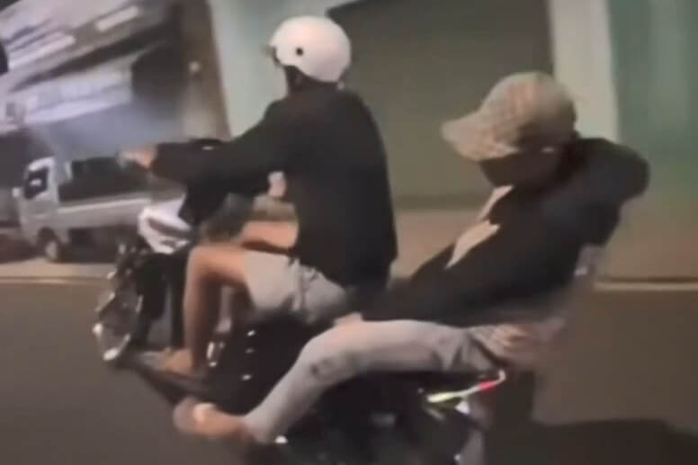  Thiếu niên bốc đầu xe, phụ huynh bị phạt 9 triệu đồng, tịch thu phương tiện